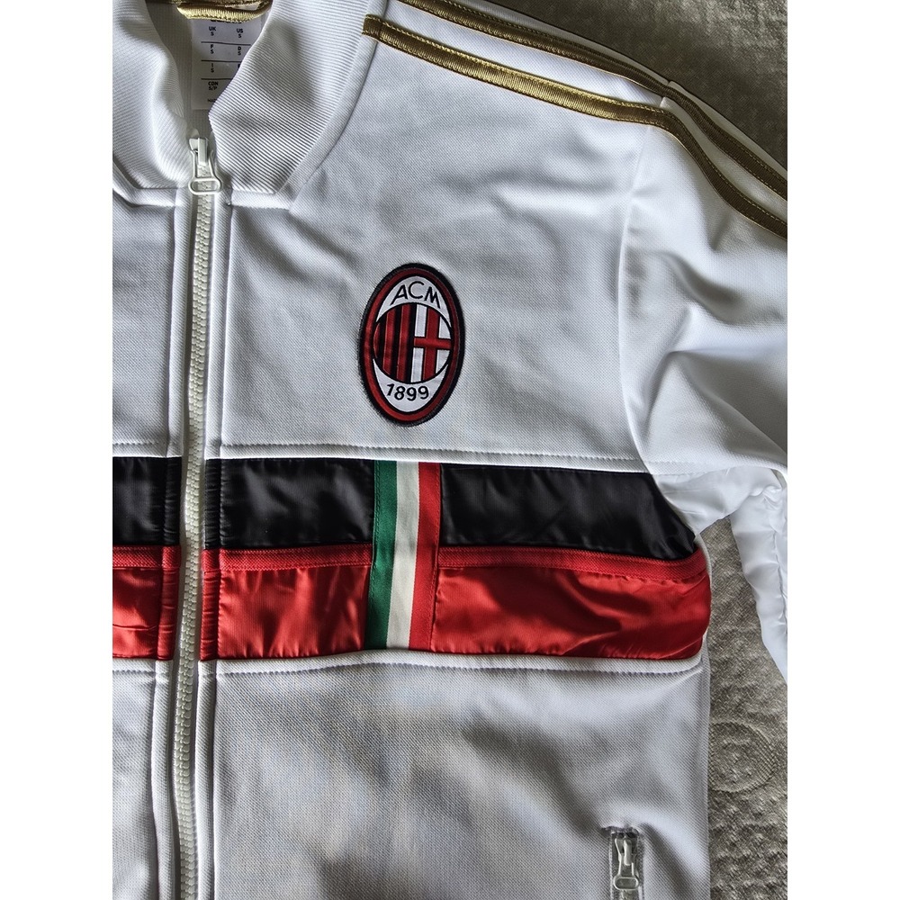 Adidas AC Milan 13/14 Anthem Track Jacket M Blokecore Vintage Retro scoccer - Picture 2 of 11